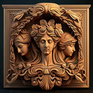 3D model Neoclassicism (STL)